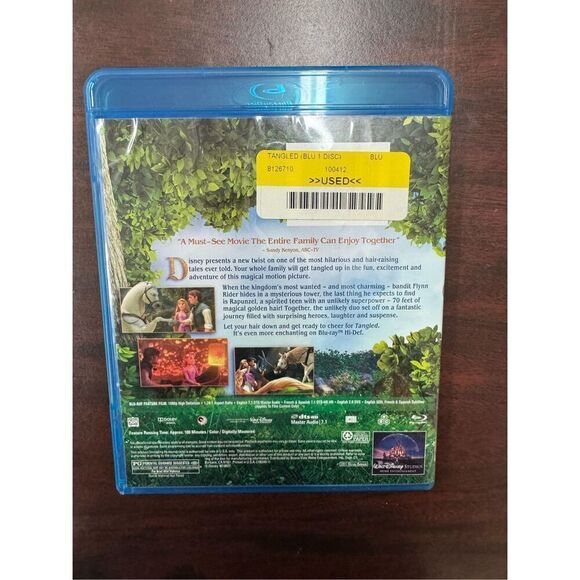 Tangled Blu-Ray Movie - Picture 2 of 4